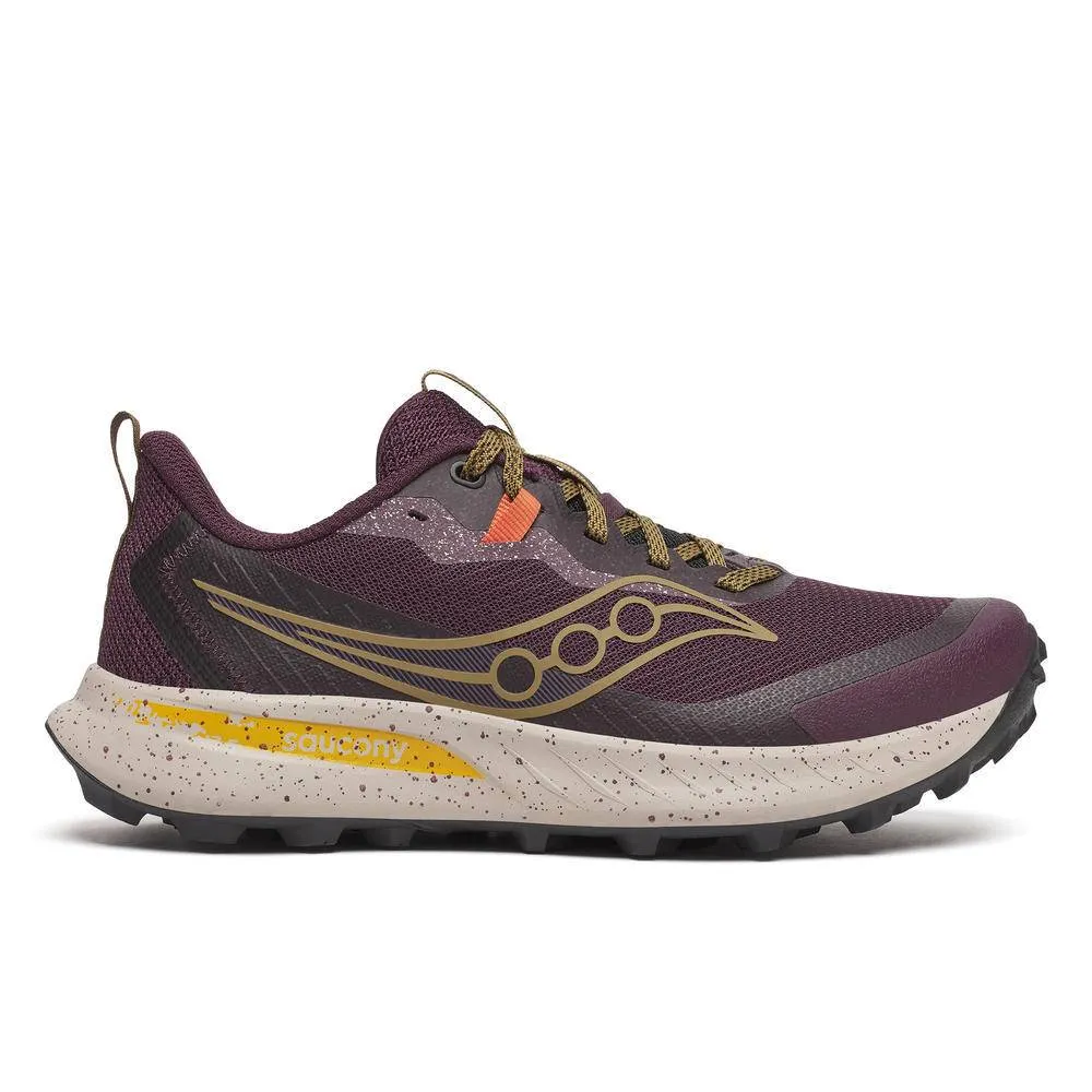 Non Slip Tread Saucony Peregrine 15 (Women's) - Wine/Kodiak