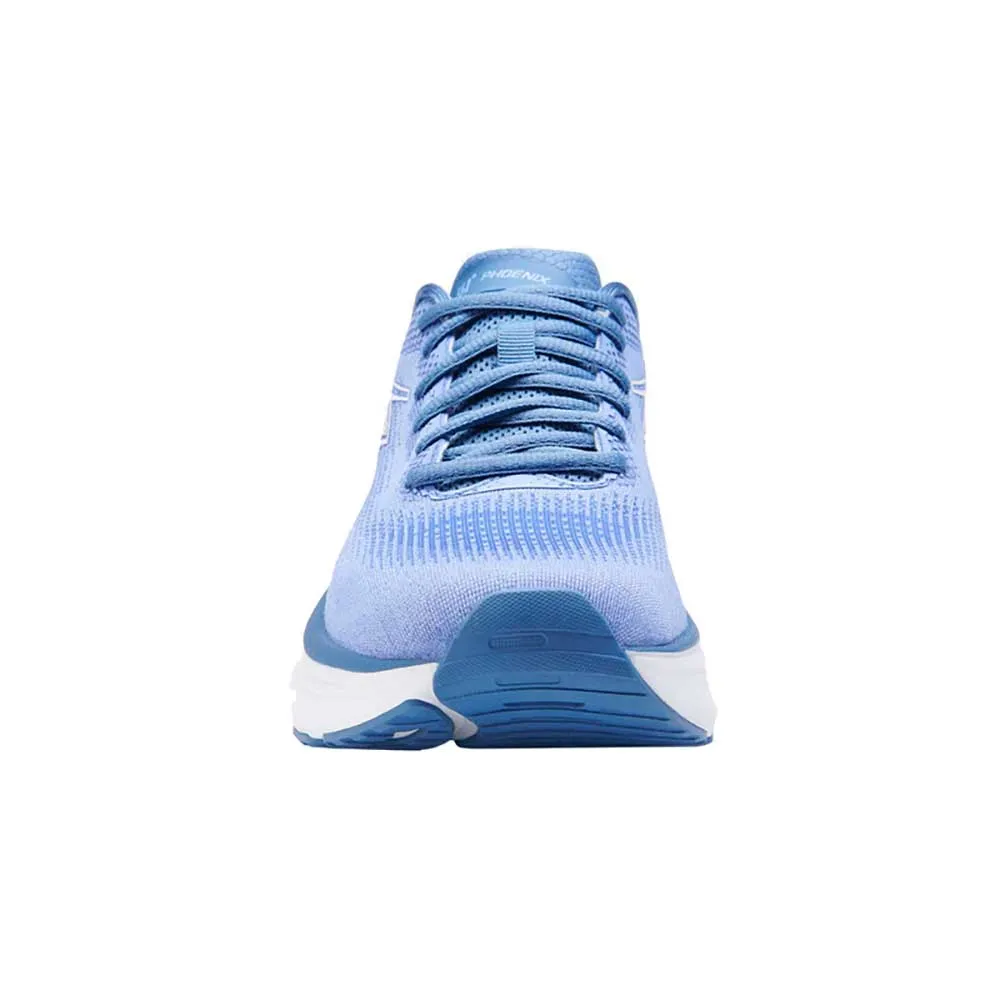 Airflow Channel Structure Women's Phoenix Running Shoe - Hydrangea/White - Regular (B)