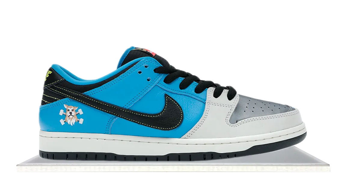 SB Dunk Low Instant Skateboards Flexible Grooves Blossom Hike