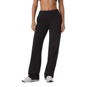 Women's Halo Modern Straight Leg Pant - Solid Black Ultimate Fit