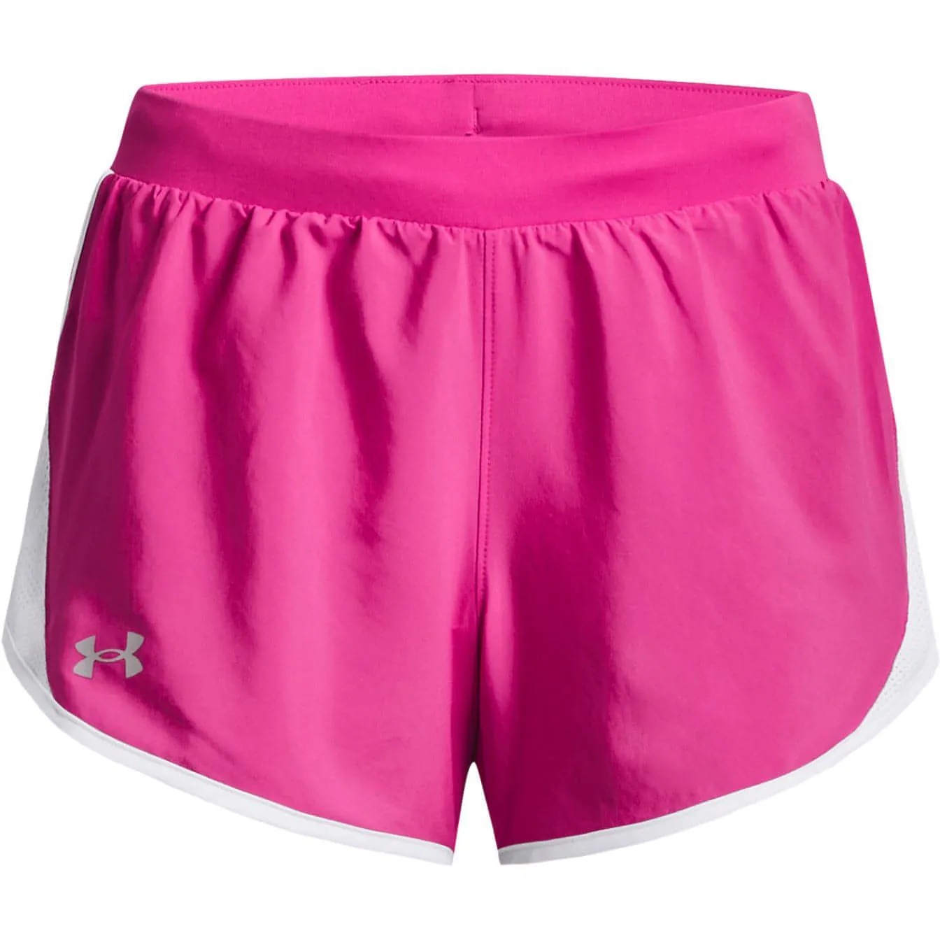 Quick Evaporation Fabric plain shorts Under Armour Fly By 2.0 Womens Running Shorts - Pink