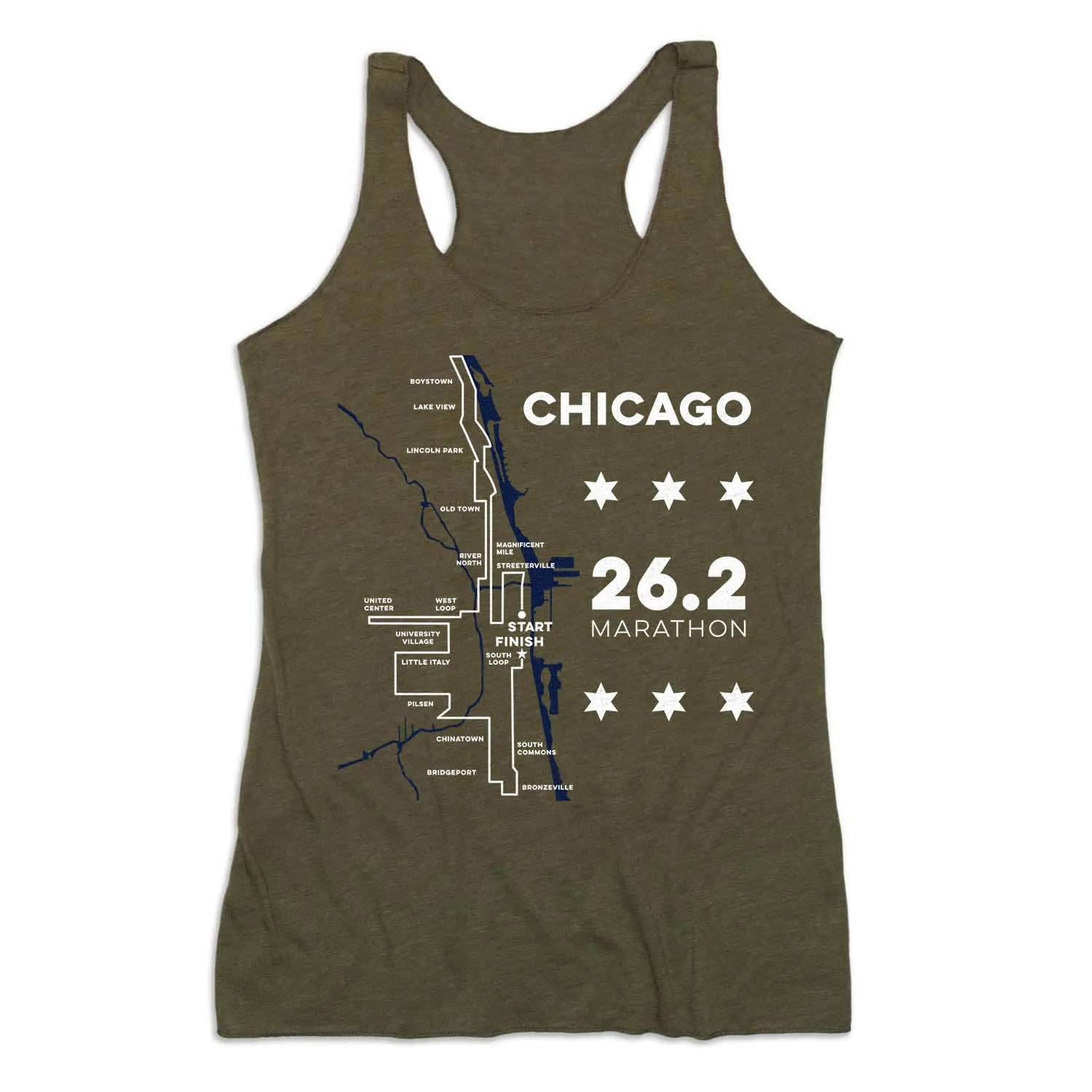 Women's Everyday Tank Top - Chicago Route Odor Control Nanotechnology AllDay Comfort