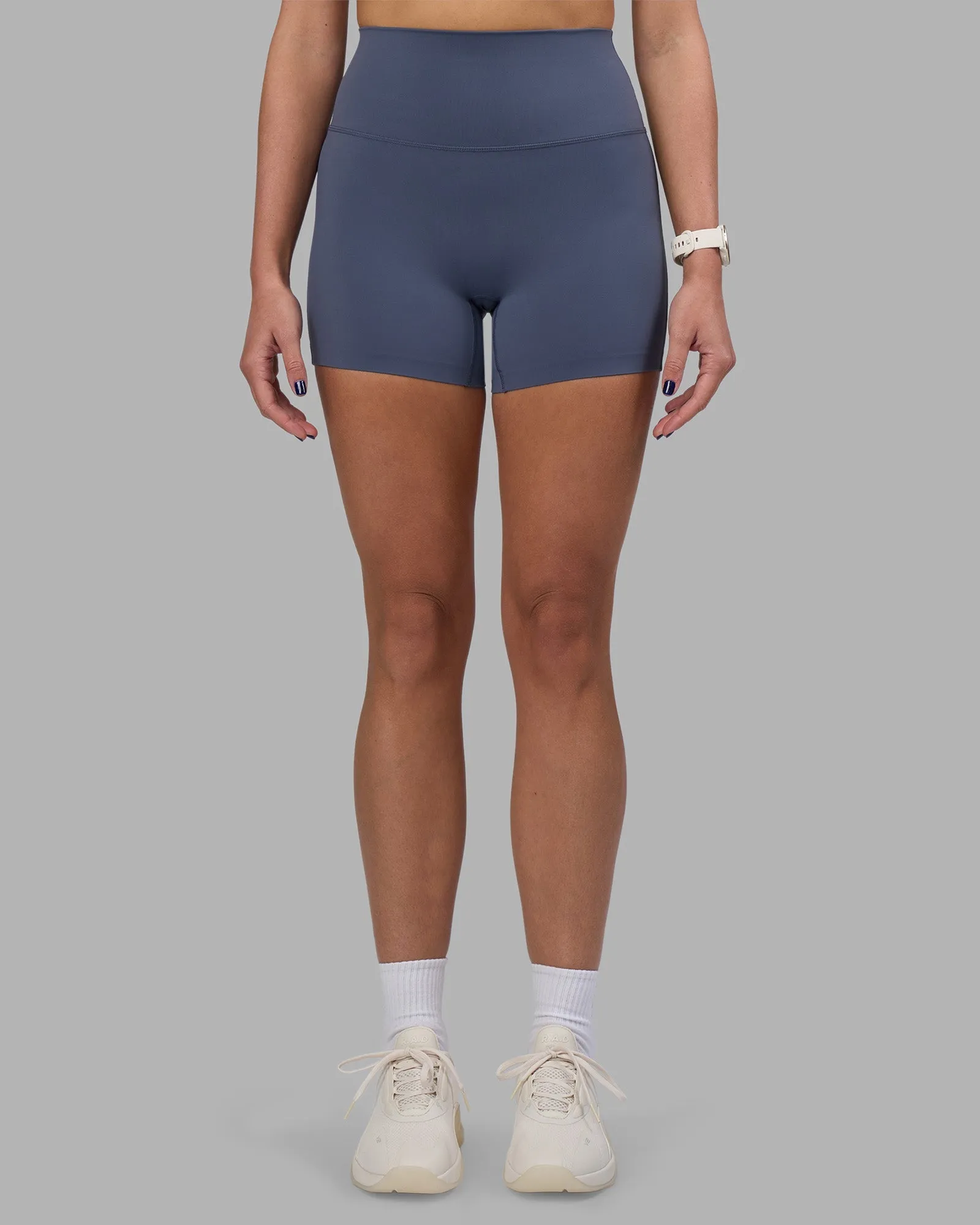 Effortless Comfort Smart Stretch Elixir Ultra High-Rise 4" Short - Night Shadow