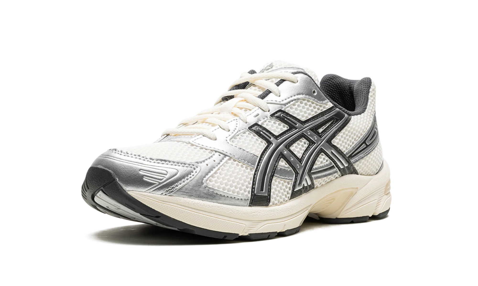 Seamless Edge Sneaker Style Gel-1130 "Cream Pure Silver"