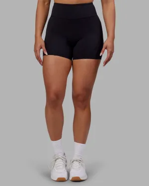 Rhythm Elixir Ultra High-Rise 4" Short - Black Camping Gear For Adults