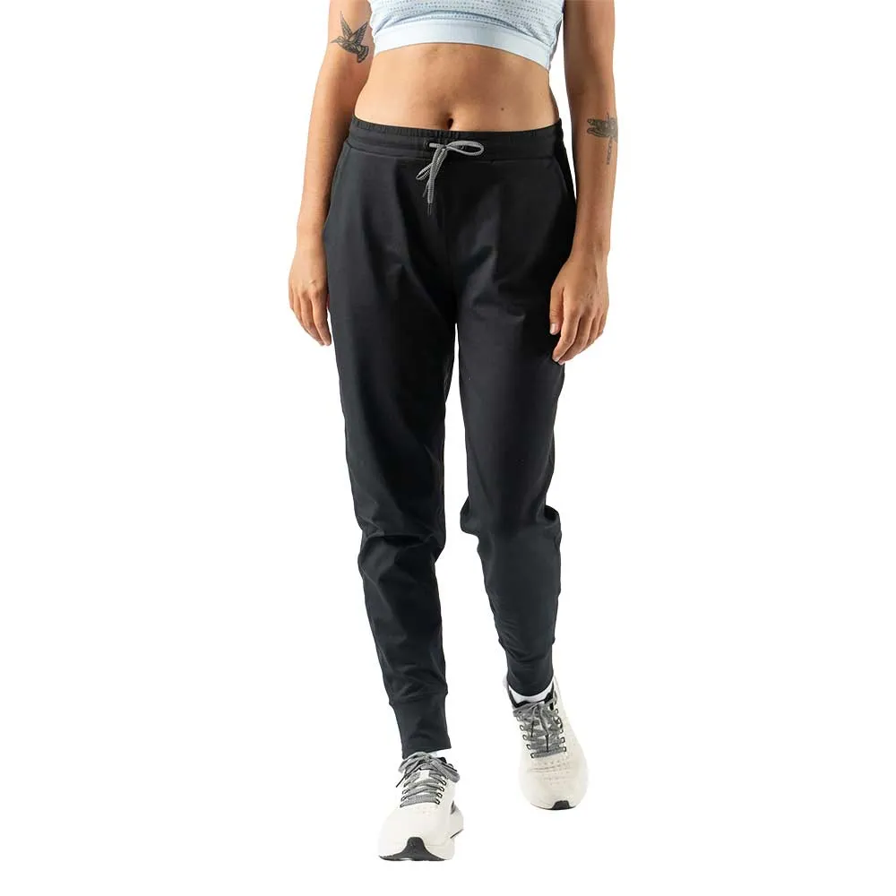 Women's EZ Joggers - Black Non Restrictive Fit Relaxed Fit Wearable