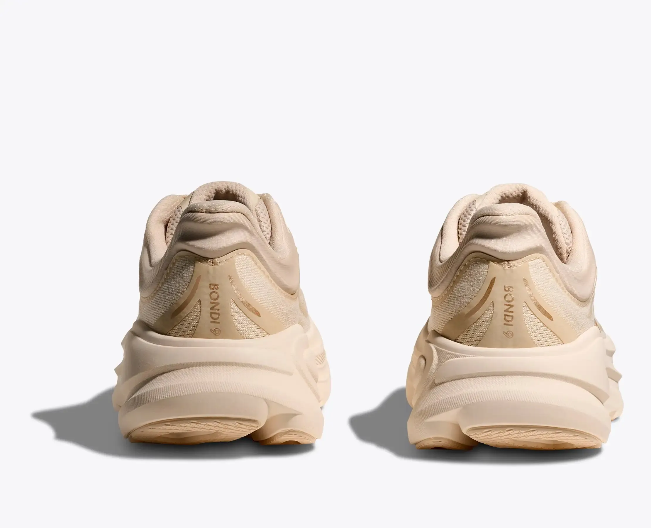 Women's Bondi 9 Running Shoes Vanilla / Birch sports jackets