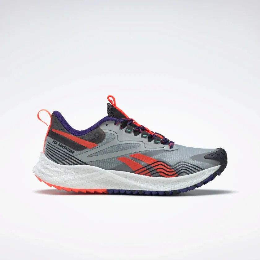 Reebok | Floatride Energy 4 Adventure | Women's | Pure Grey/Core Black/Orange Flare Steady Pace energy - returning shoes