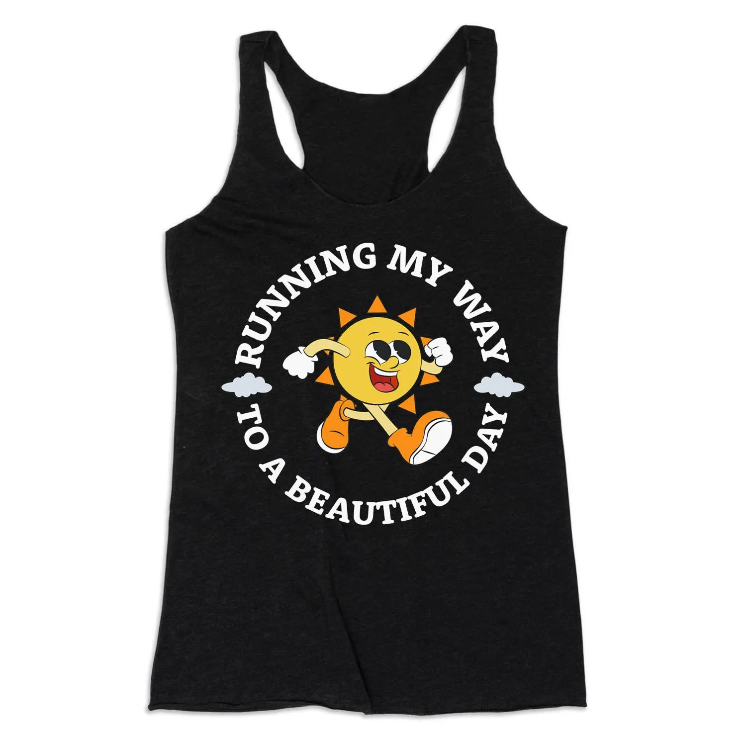 Women's Everyday Tank Top - Running My Way to a Beautiful Day conventional weapons