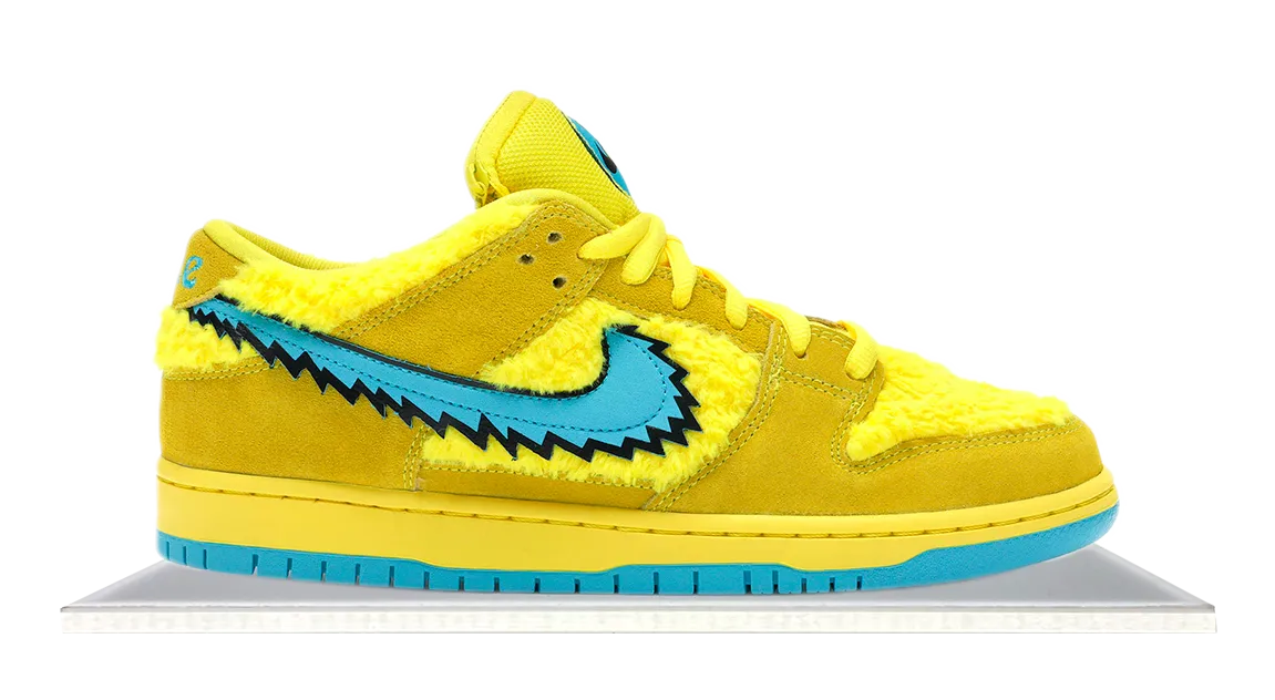 Youth Approved Zip   Up SB Dunk Low Grateful Dead Yellow