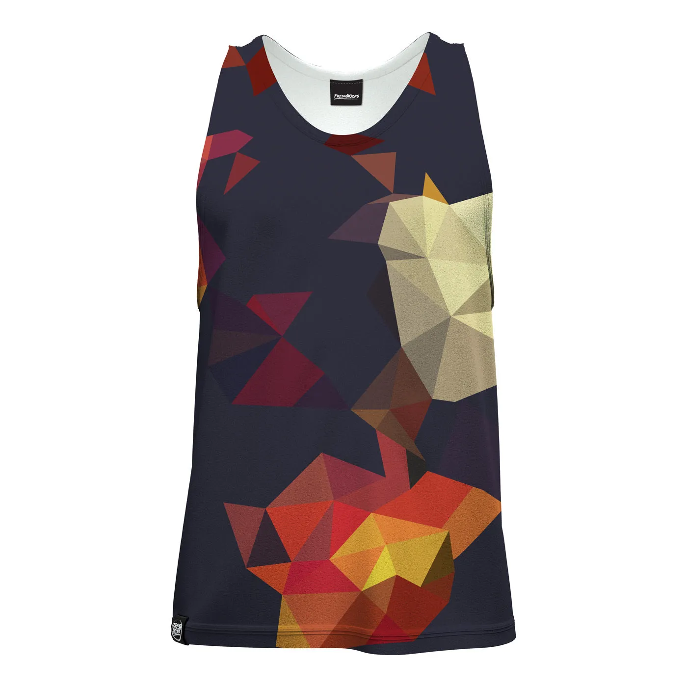 high intensity conflict Cubes Tank Top