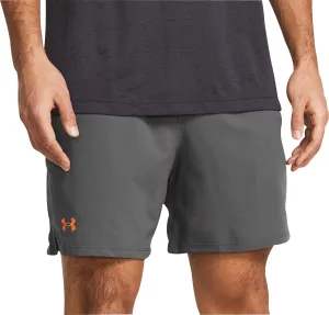 silk blend Stretch Fit Under Armour Vanish Woven 6 Inch Mens Training Shorts - Grey