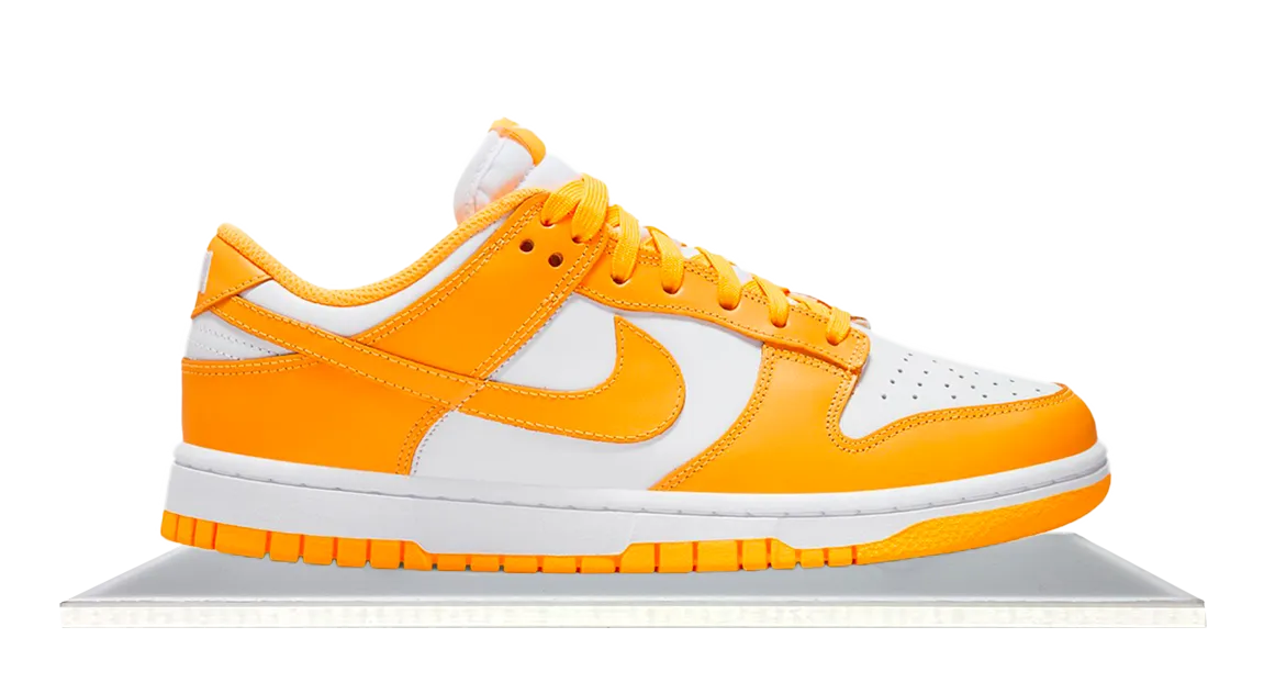 PU material Dunk Low Laser Orange