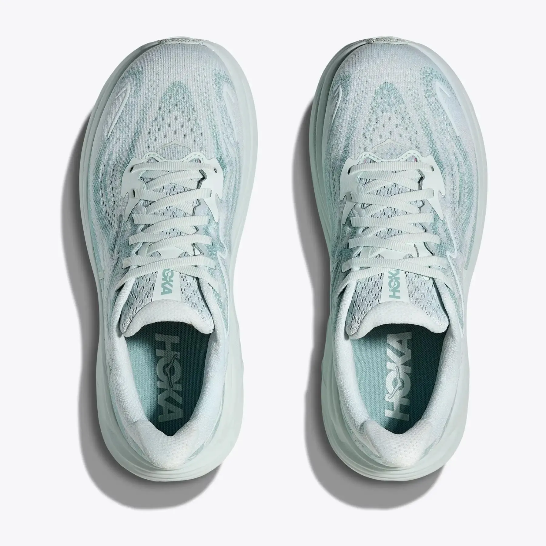 Airflow Mesh Panels Elegant Women's Clifton 10 Running Shoes Droplet / Druzy