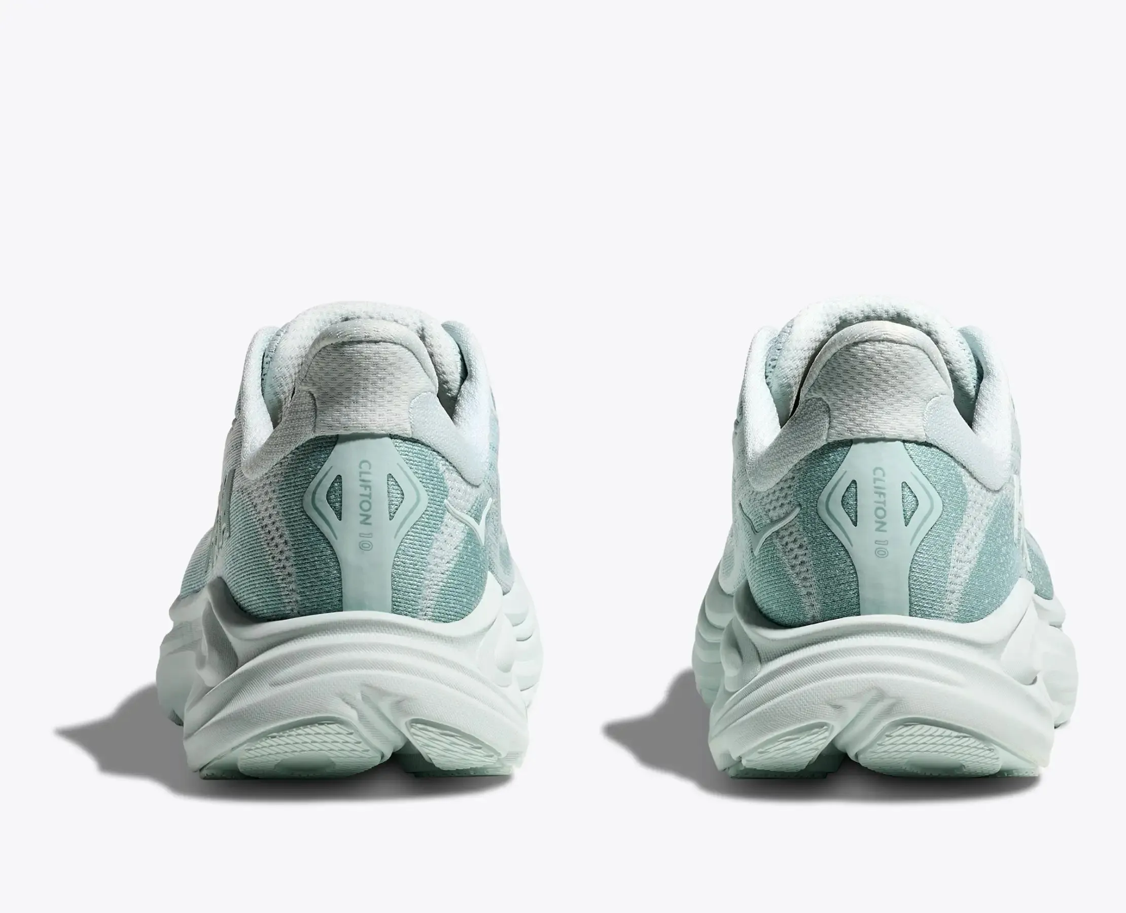 Women's Clifton 10 Running Shoes Droplet / Druzy Shock Absorbing Heart - rate - monitor - enabled