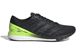Adidas Adizero Boston 9 Black Signal Green Fresh Tone Blossom Hike