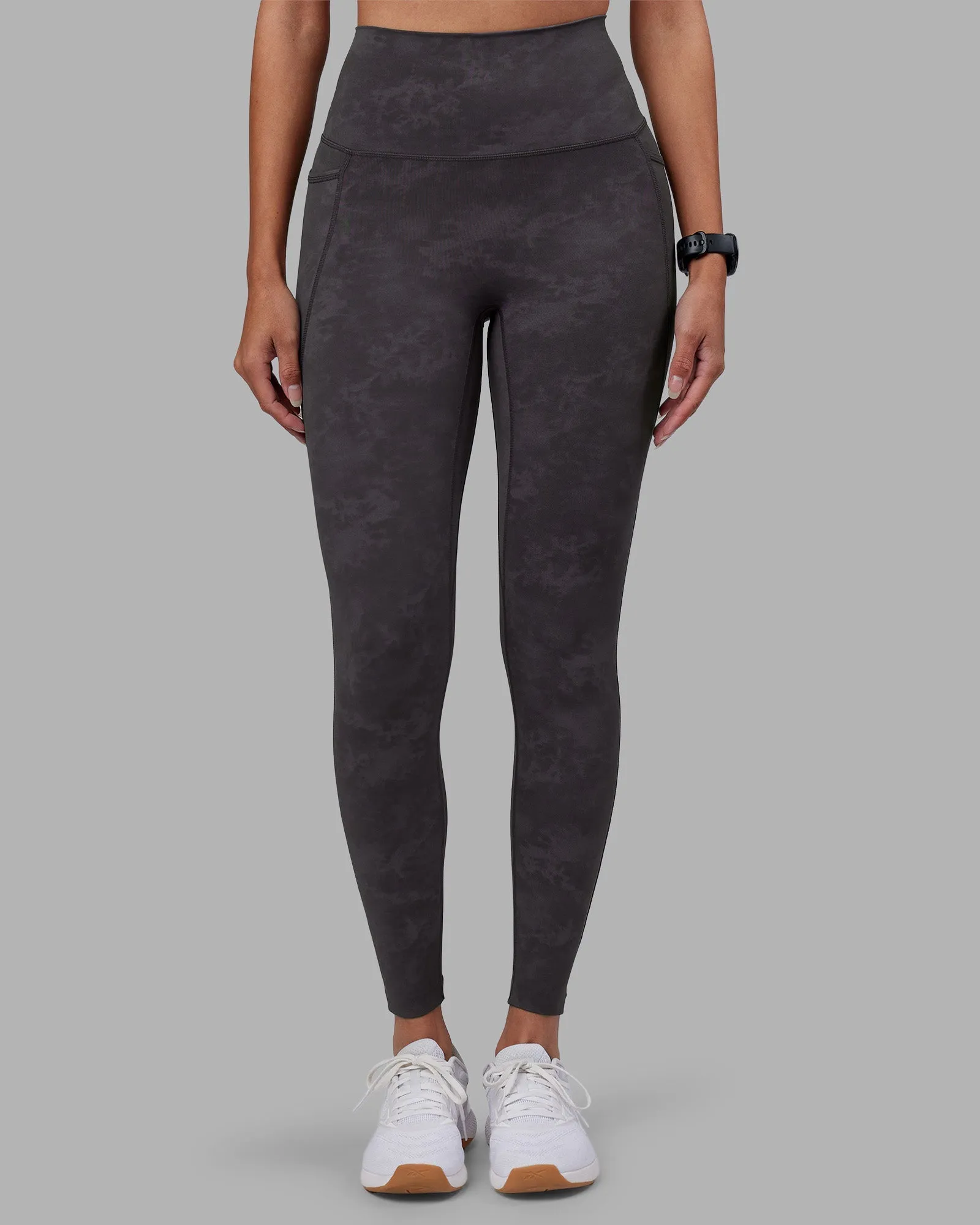 Elixir Ultra High-Rise Full Length Legging Pockets - Dark Storm Wash Everyday Comfort Wear