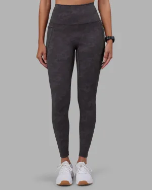 Elixir Ultra High-Rise Full Length Legging Pockets - Dark Storm Wash Breath Flow subtle style