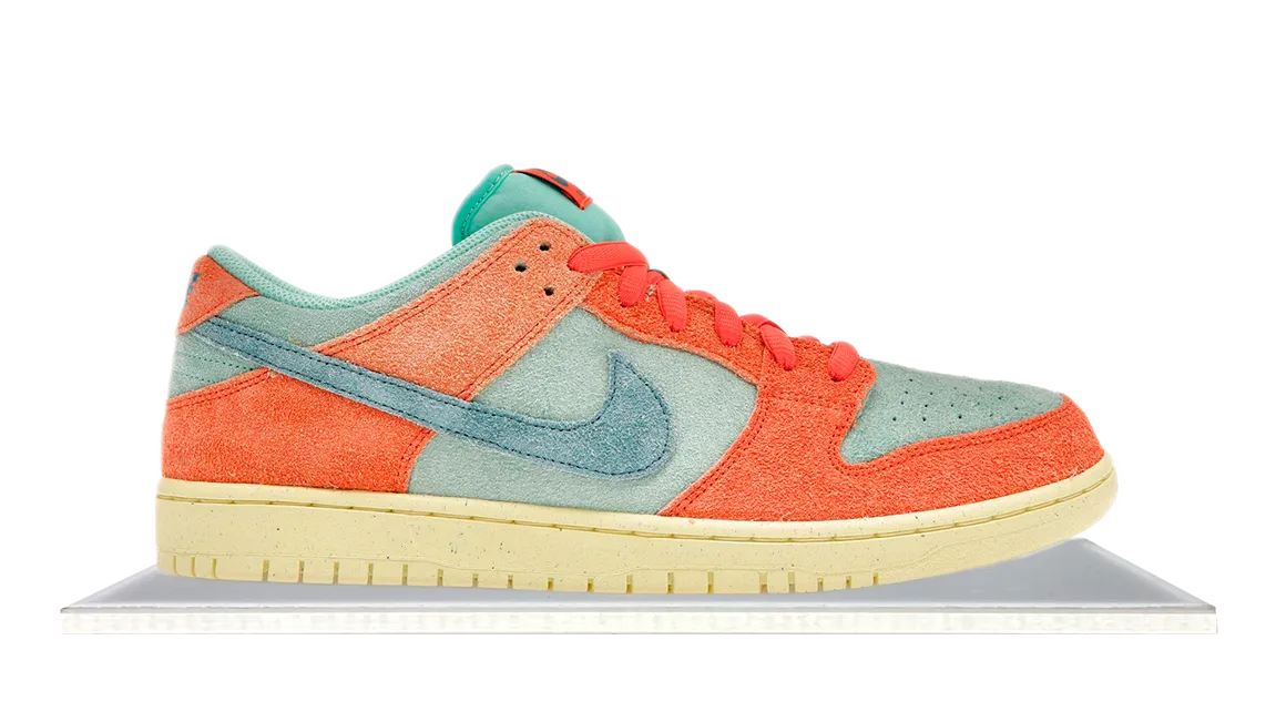 SB Dunk Low Orange Emerald Rise Comfortable Sole