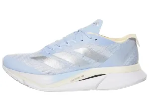 Adidas | Adizero Boston 12 | Women's | Ftwr White/Matte Silver/Warm Vanilla Torsional Stability Feature Fitness Regime