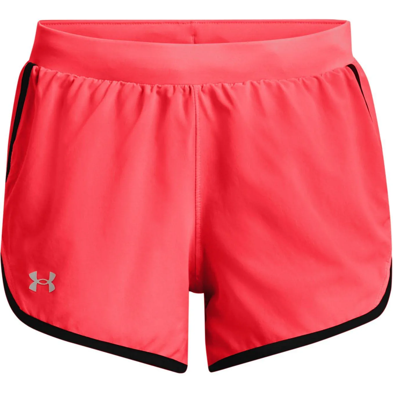 Hygienic Antimicrobial Layer Comfort Fit Under Armour Fly By 2.0 Womens Running Shorts - Pink