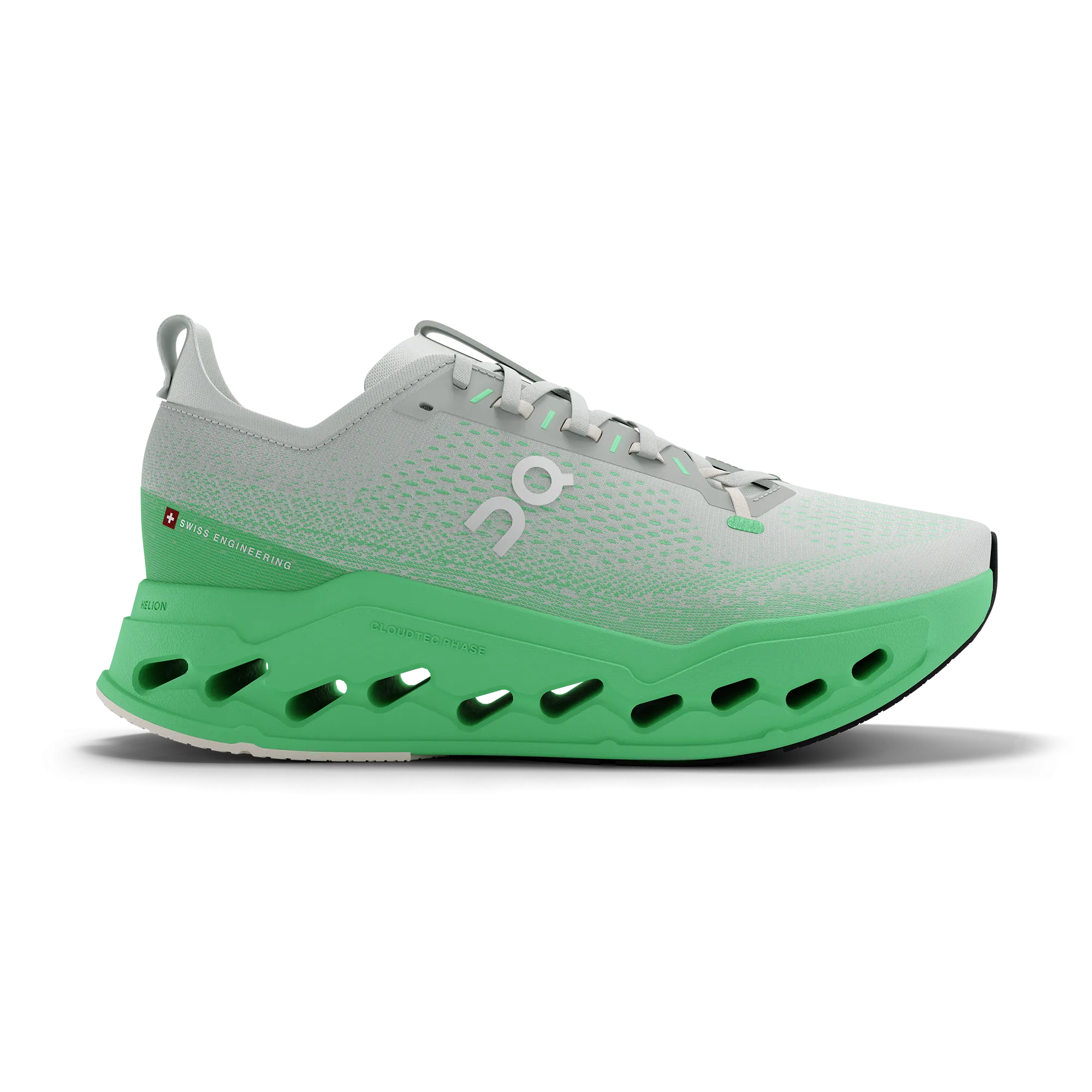Wonderful performance Senior Friendly On Running | Cloudsurfer Max | Women's | Mineral/Honeydew