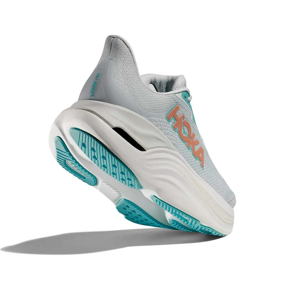 shock - absorbing sole shoes Dynamic Stability Support Women's Skyward X Running Shoe - Cosmic Grey/Rose Gold - Regular (B)