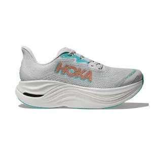 Women's Skyward X Running Shoe - Cosmic Grey/Rose Gold - Regular (B) arch - support shoe details elastic - lace shoes