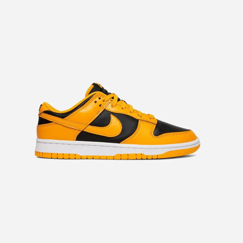 Stretchable Upper Nike Dunk Low Championship Goldenrod