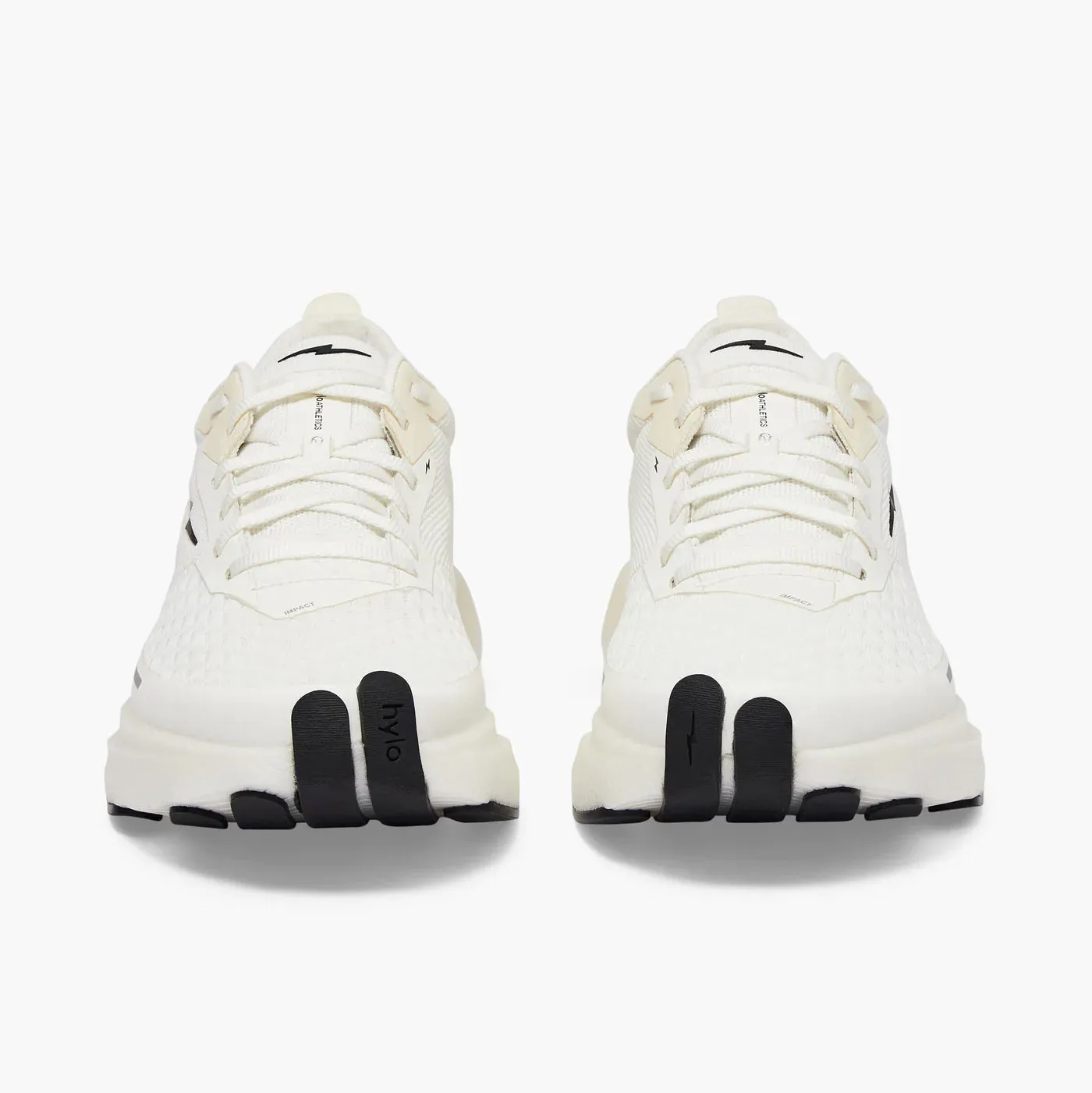 seniors Mid Top Style Hylo Impact Running Shoes Undyed