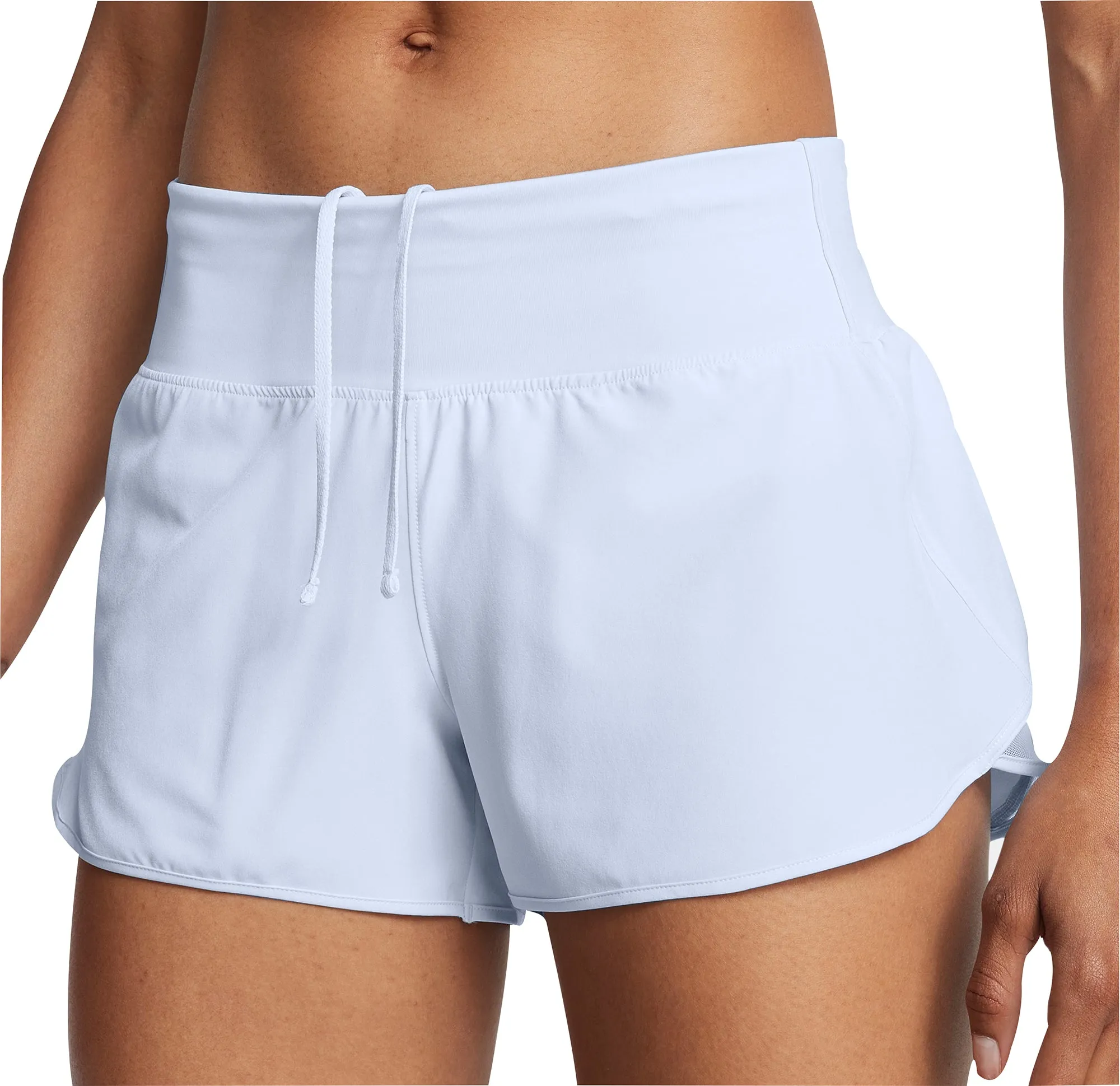 Durable Comfort Seam Free Construction Under Armour Launch Pro 3 Inch Womens Running Shorts - Blue