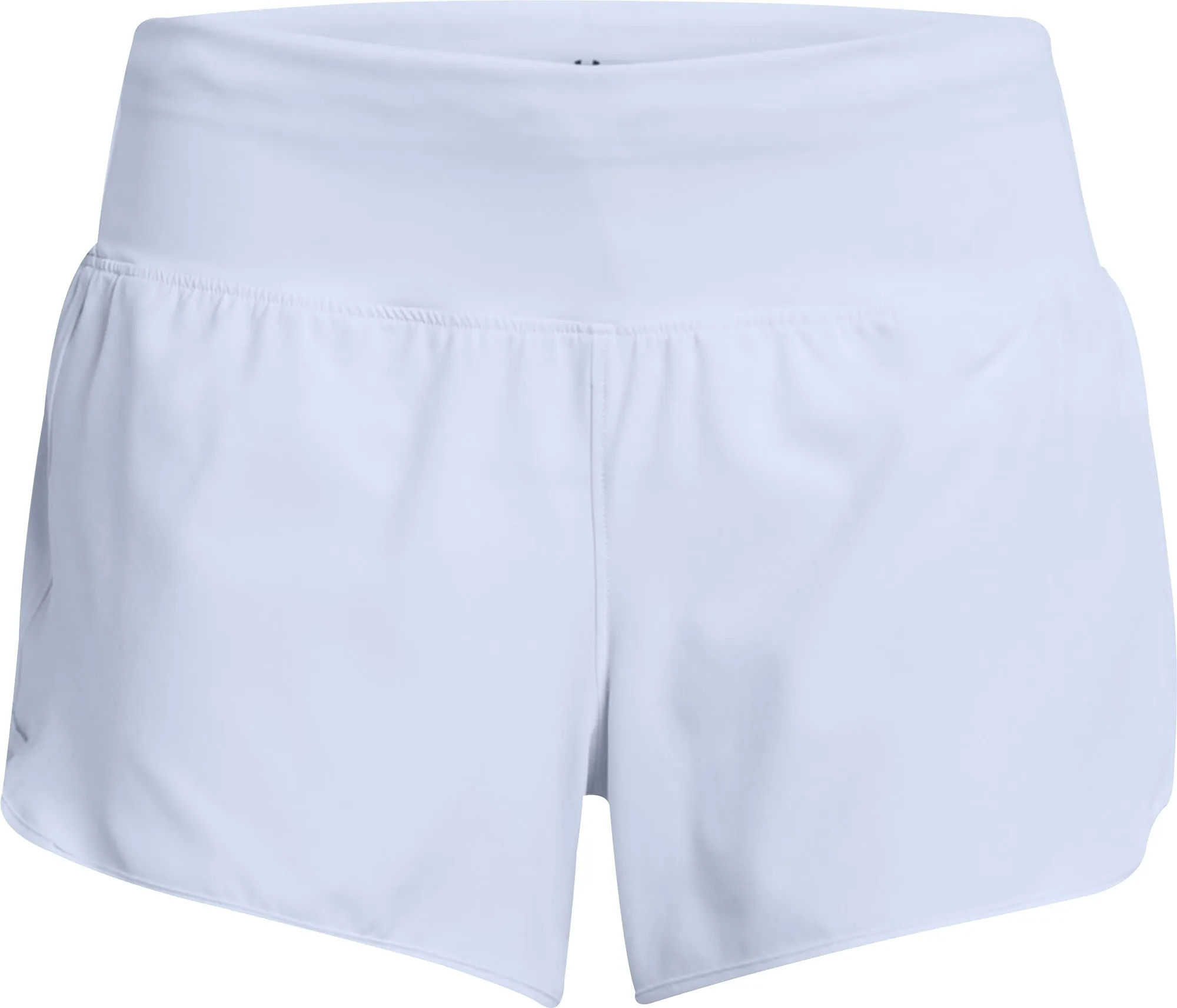 Reflective Safety Detailing Freedom Movement Under Armour Launch Pro 3 Inch Womens Running Shorts - Blue