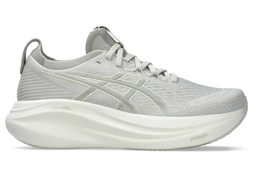 Asics | Gel-Nimbus 27 | Women's | Lake Grey/White Sage Non Slip Tread Pattern interchangeable parts shoes