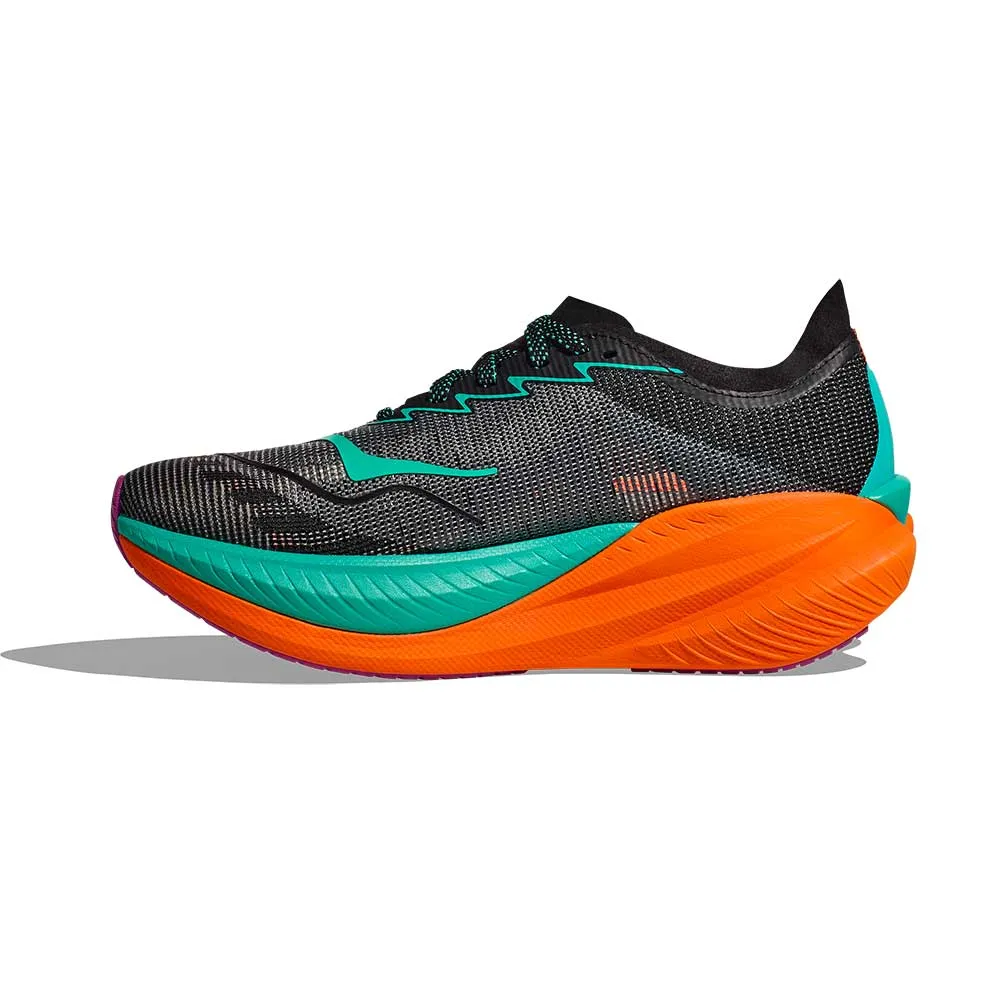 Women's Mach X2 Running Shoe - Black/Electric Aqua - Regular (B) low - heeled - feature shoes reflective - design shoes