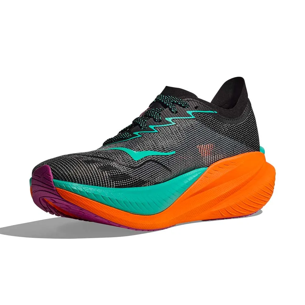 ultra - marathon Quick Dry Tech Women's Mach X2 Running Shoe - Black/Electric Aqua - Regular (B)