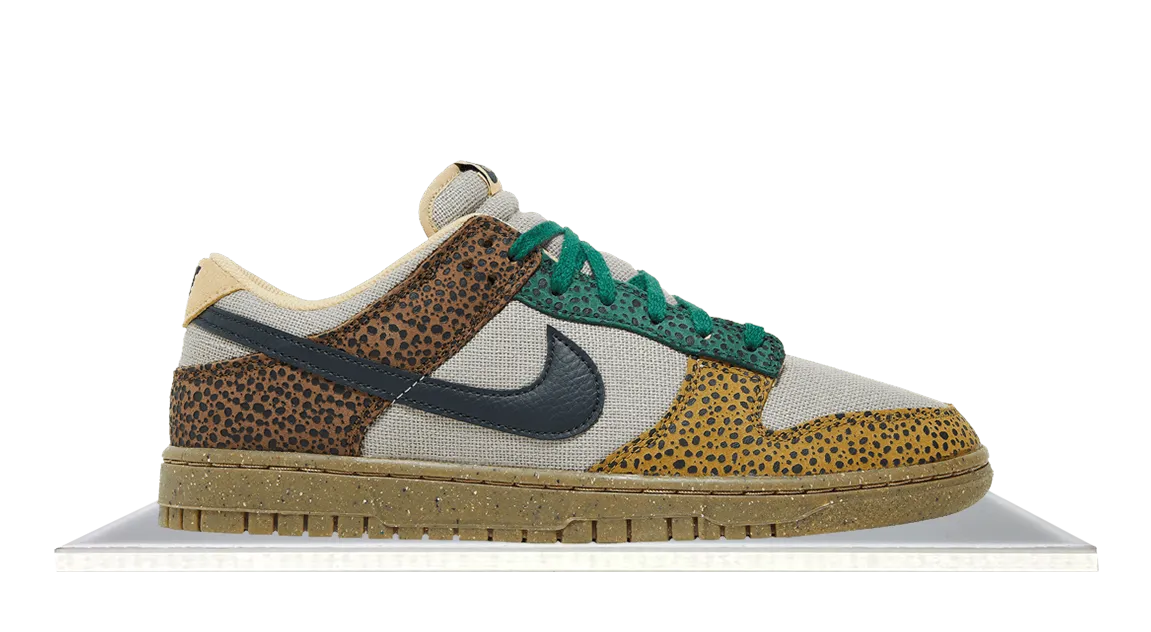 Trip Pic Heel Stabilizer Dunk Low Safari Golden Moss