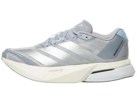Waterproof Design Thermal Regulating Adidas | Adizero Boston 13 | Women's | Halo Silver/Silver Met/Glow Blue