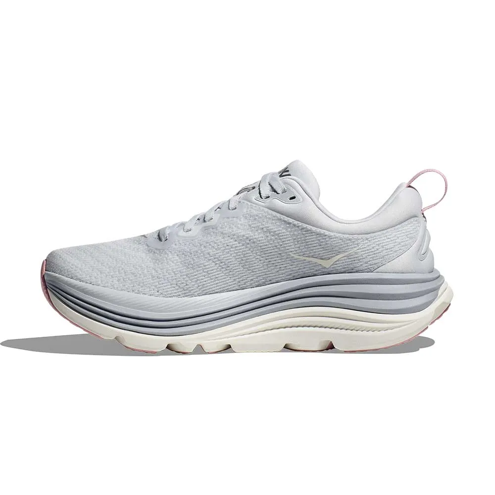 Shock Absorbing Heel Women's Gaviota 5 Running Shoe - Sea Ice/Pink Twilight - Wide (D)
