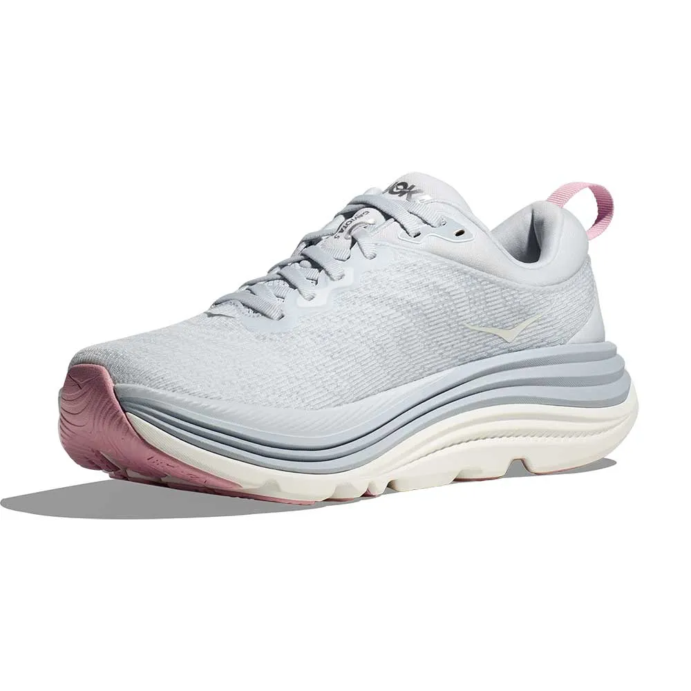 Women's Gaviota 5 Running Shoe - Sea Ice/Pink Twilight - Wide (D) fitness walk athlete in training