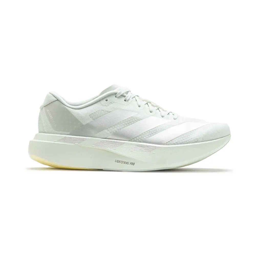 right - foot Women's Adizero EVO SL Running Shoe - Crystal Jade/Zero Met/Crystal Jade - Regular (B)