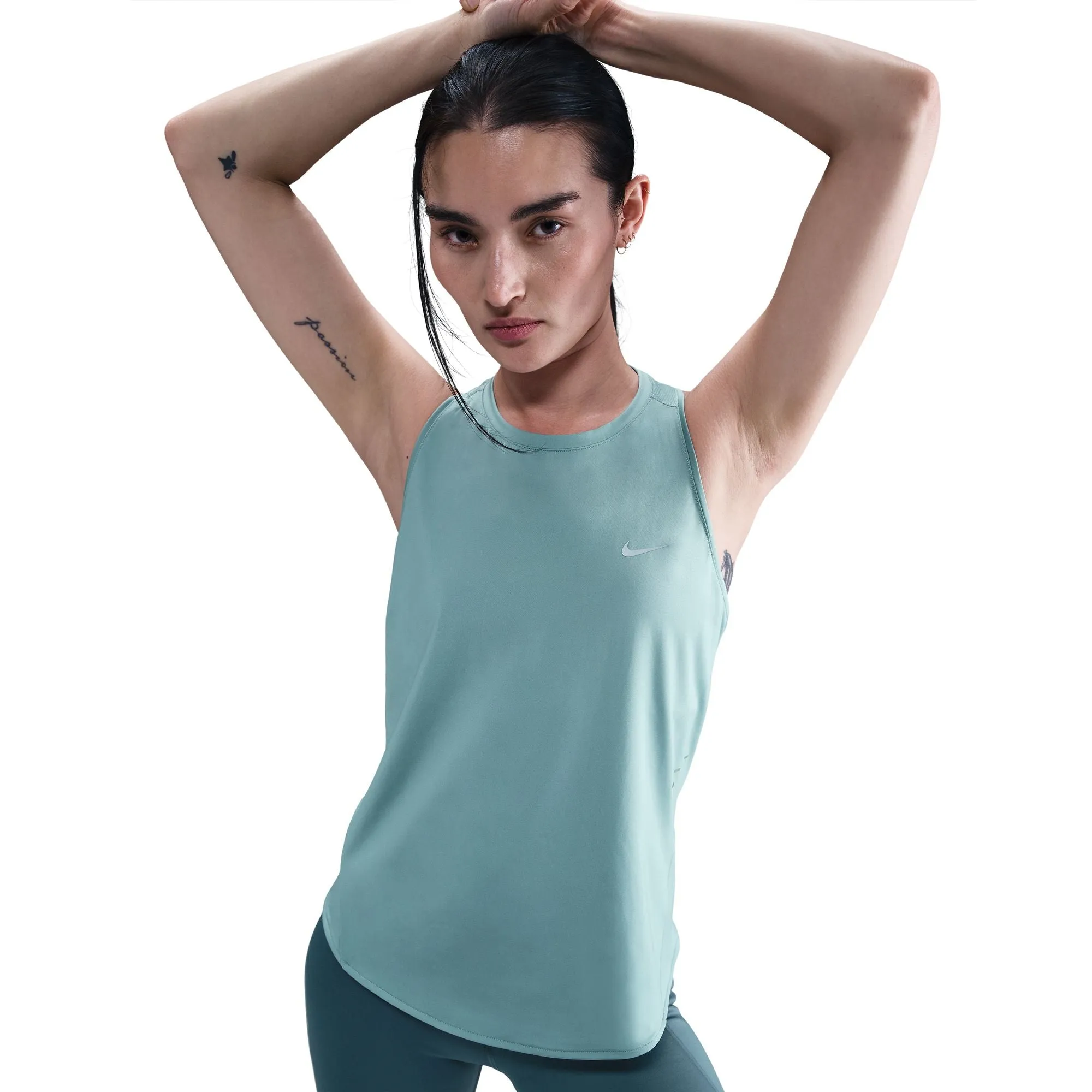Women's Swift Dri-FIT Running Tank Top (017 - Cannon/Reflective Silver) Outdoor Apparel