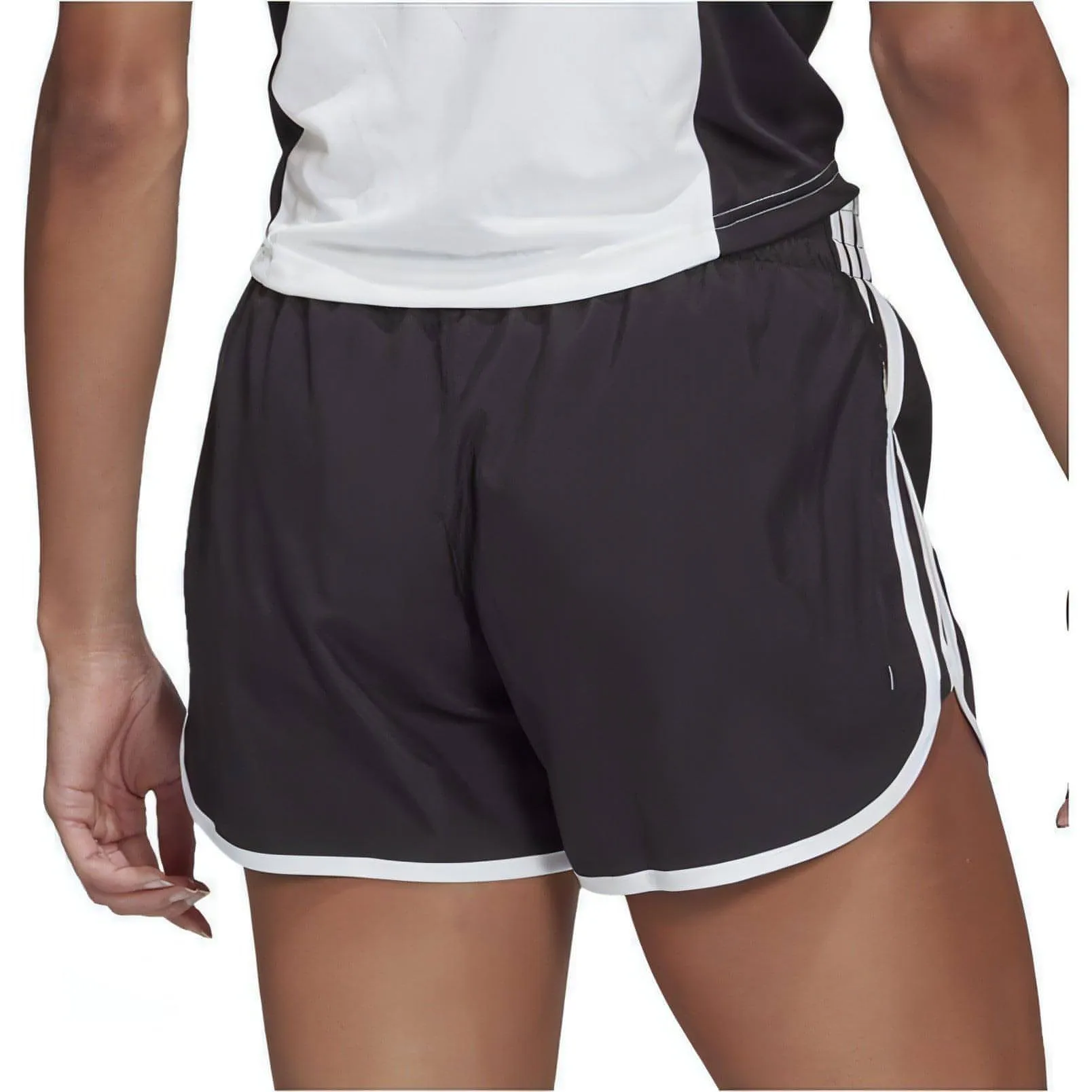 Playful Style Tactical Storage Solutions adidas 3 Inch Marathon 20 Womens Running Shorts - Black