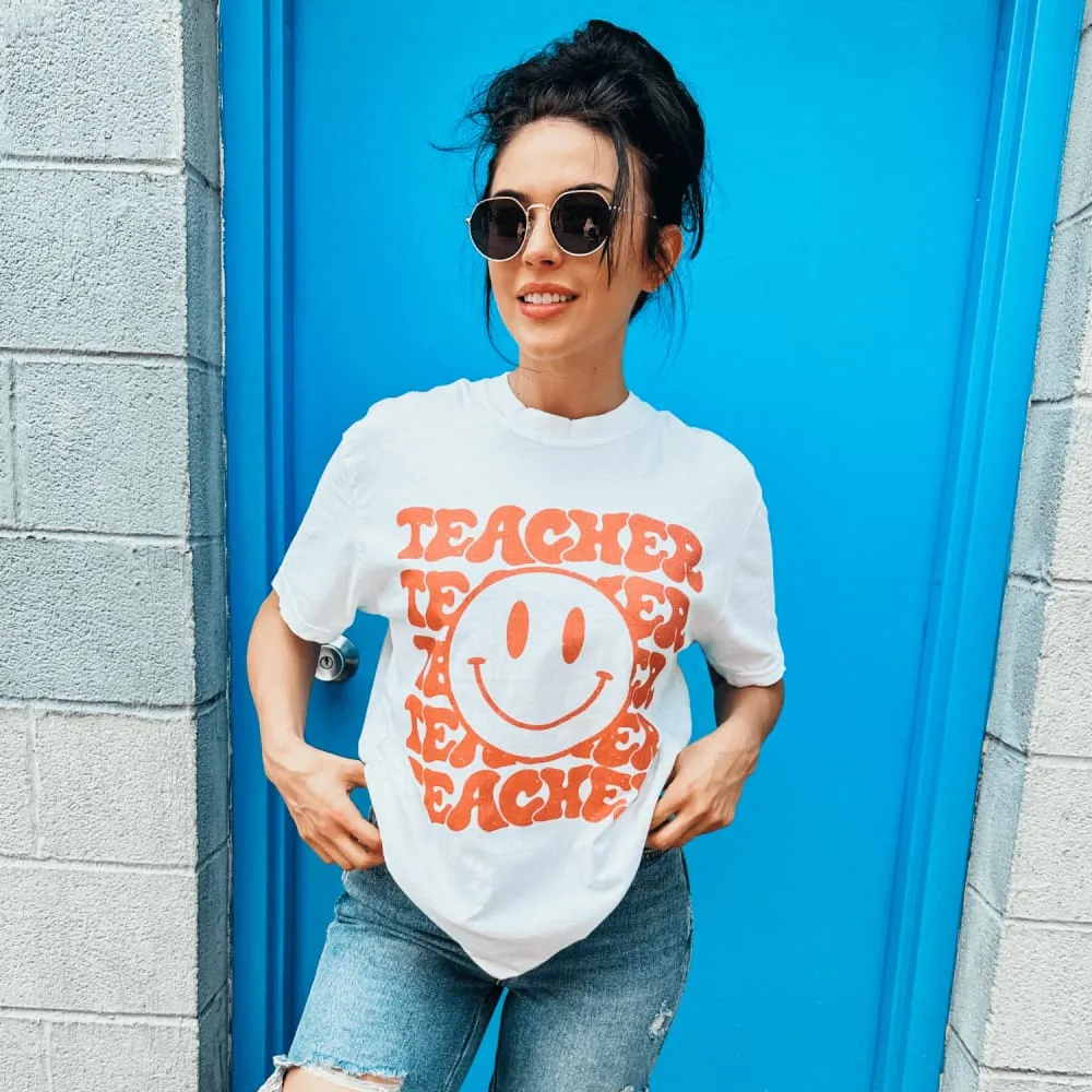 Teacher Smiley Breathable Design Wear