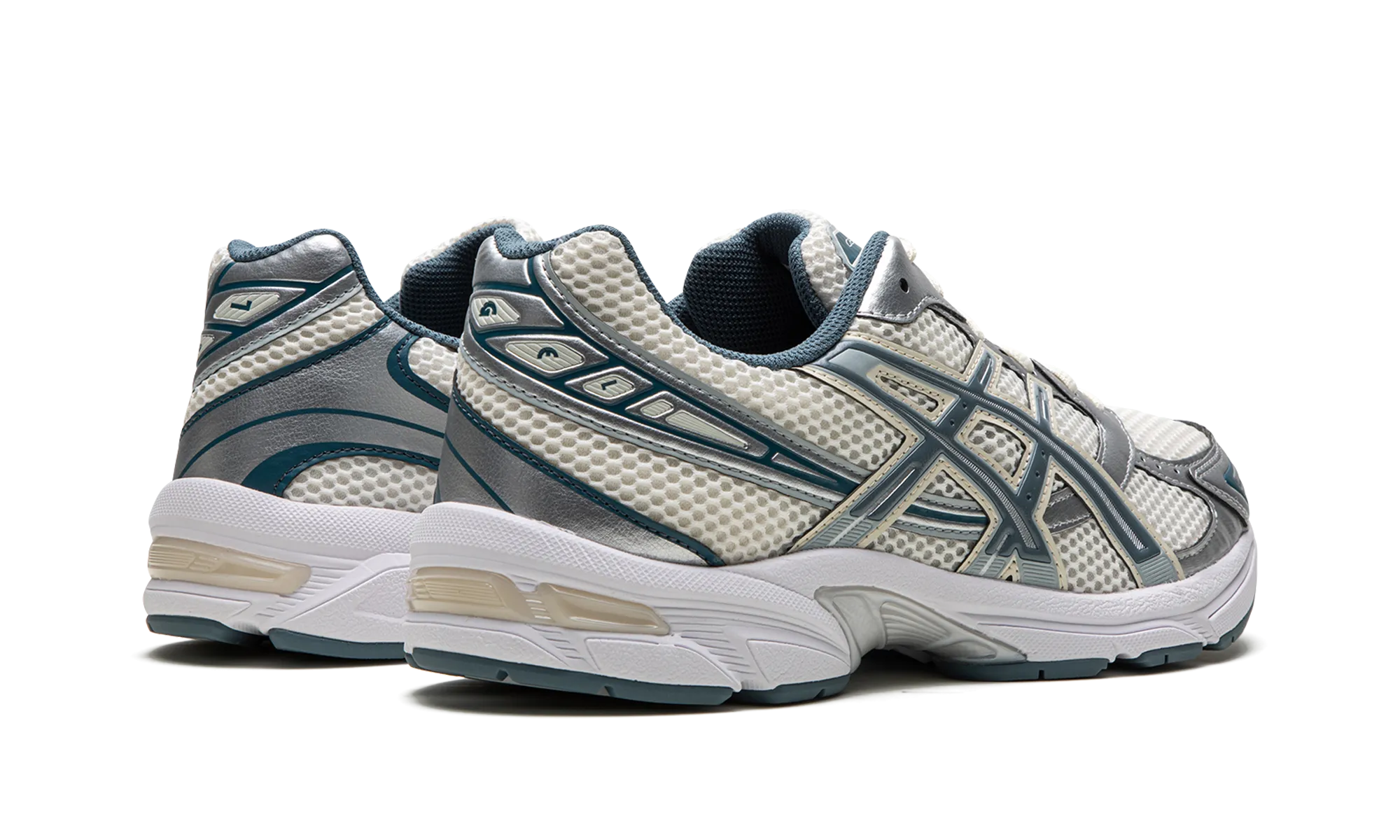 Ventilated Fun Step Gel-1130 "Cream / Ironclad"