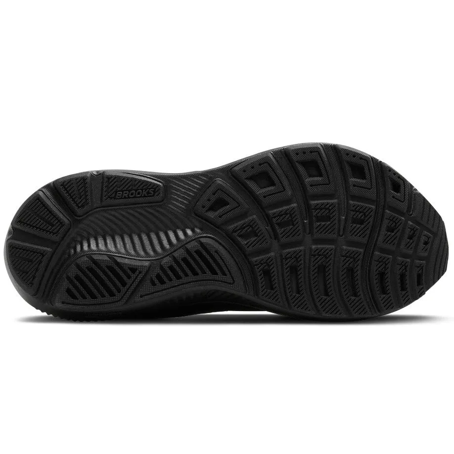 circuit - training running shoes Internal Support Sling Women's Ghost 17 Wide Fit Running Shoes Black / Black / Ebony