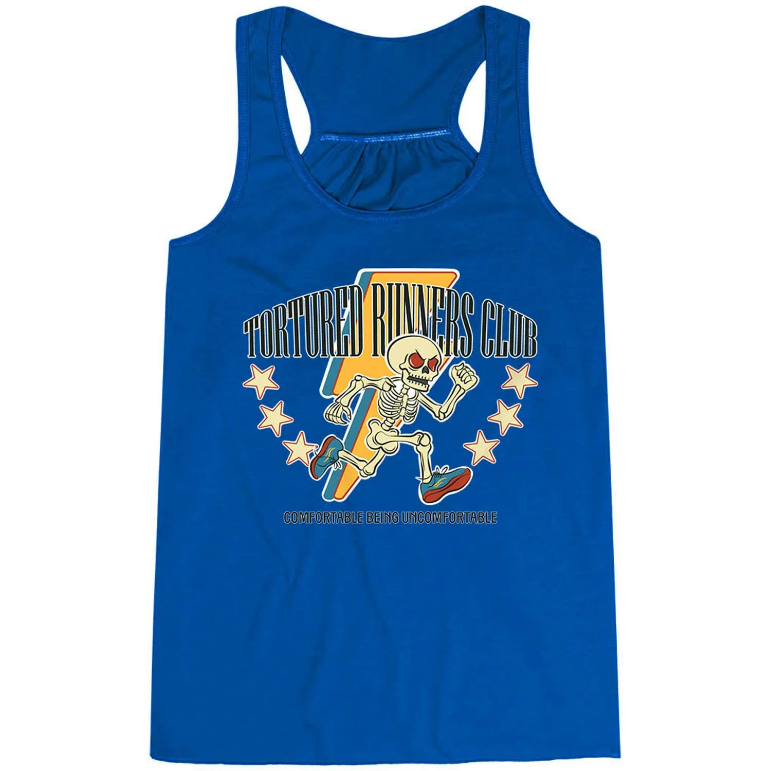 Non Restrictive Cut Tagless Comfort Neckline Flowy Racerback Tank Top - The Tortured Runners Club