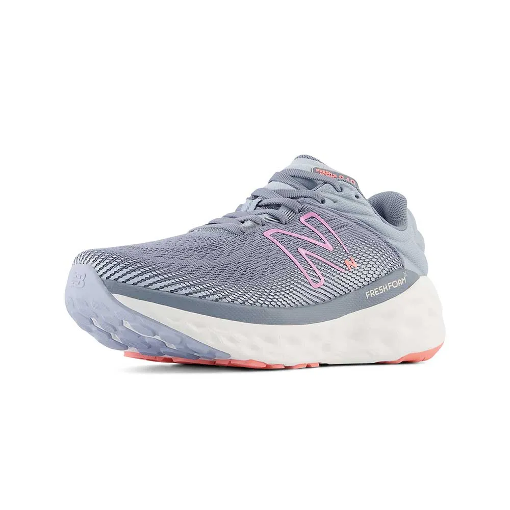 confidence building running shoe success Women's Fresh Foam X 840v1 Running Shoe- Arctic Grey/Raspberry - Extra Wide (2E)