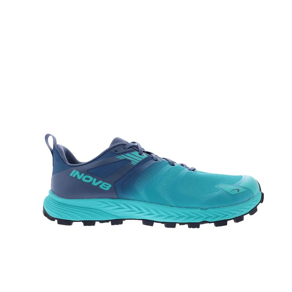 Sock Like Fit Balanced Cushion Density Inov-8 Trailtalon Speed (Womens) - Teal/Blue