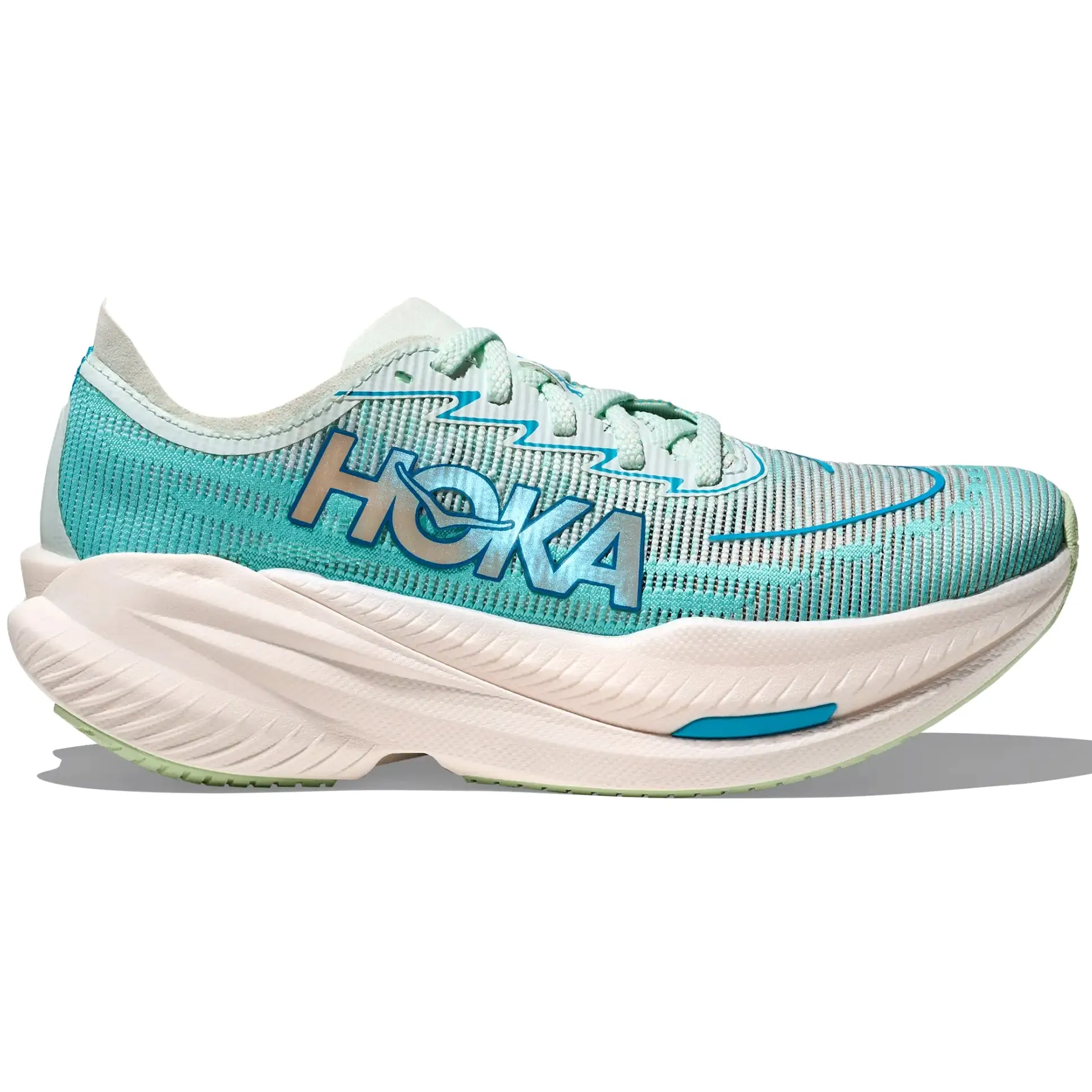 Women's Mach X 2 Running Shoes Snow Melt / Blue Spark Forest