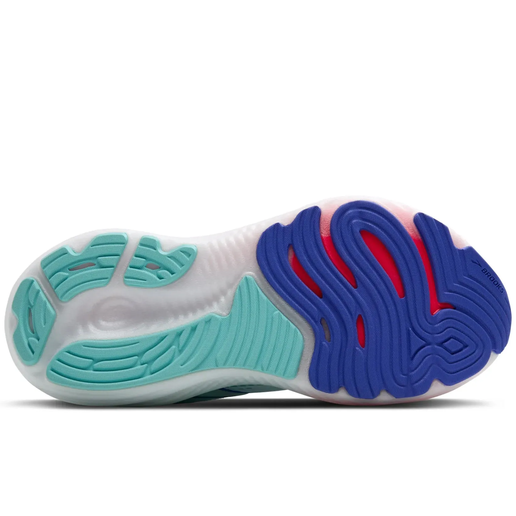 soft - foam sole shoes silicone - sole shoes Women's Glycerin GTS 22 Running Shoes White / Limpet Shell / Amparo Blue